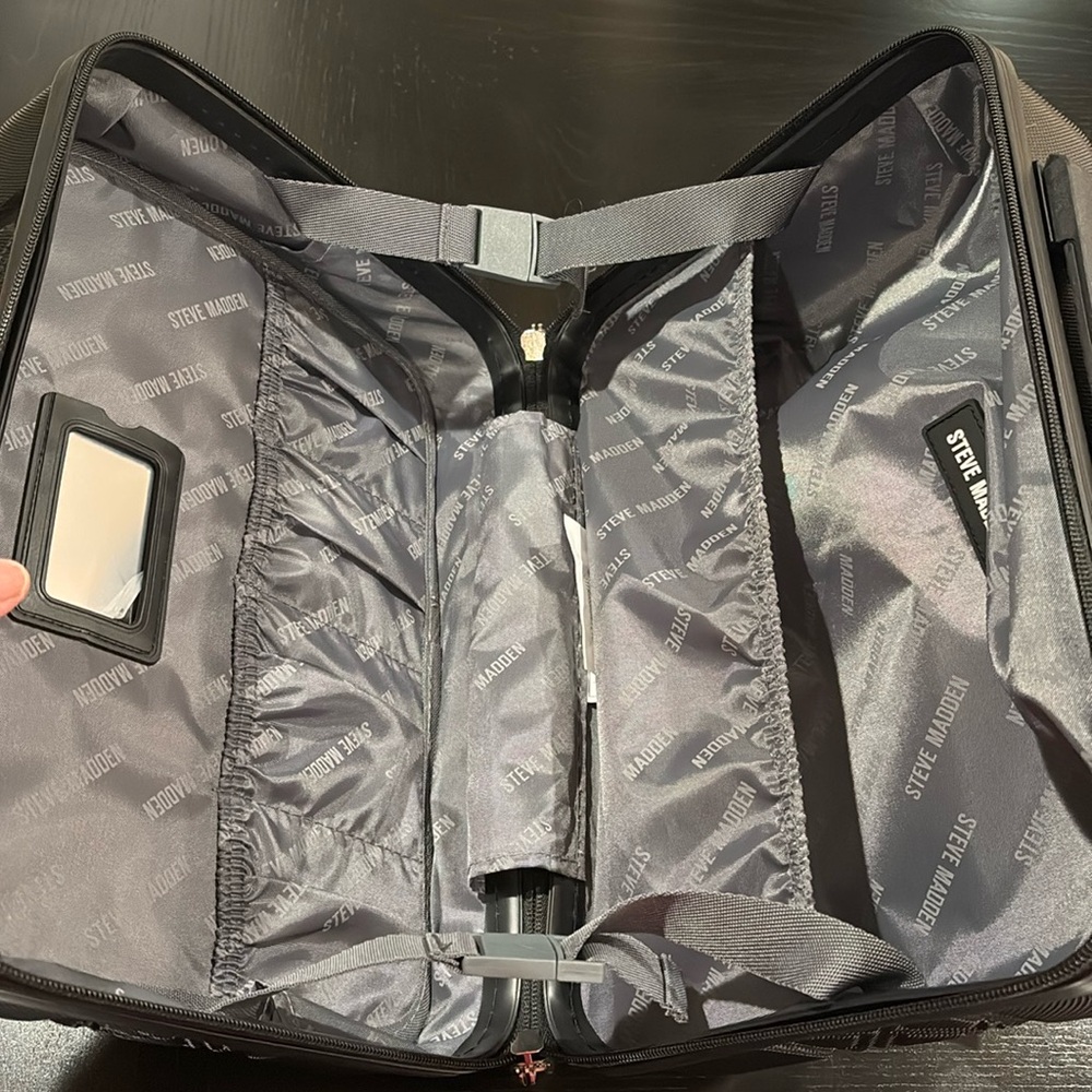 NWT Steve Madden Hard Case Vanity Travel Bag - Picture 4 of 8